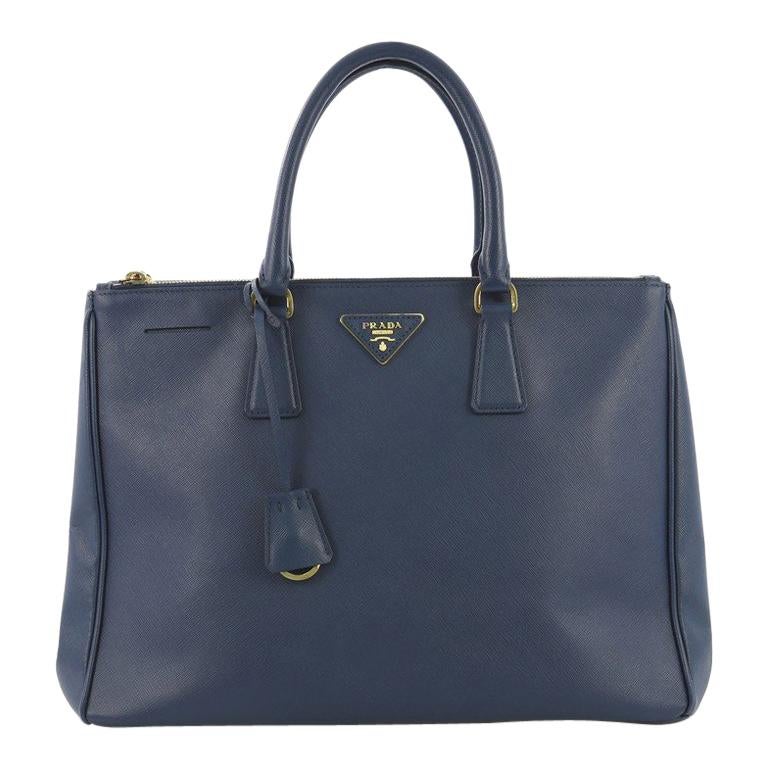 Prada Double Zip Lux Tote Saffiano Leather Large at 1stDibs