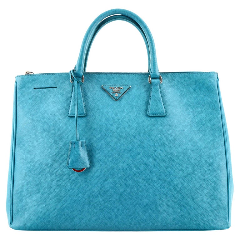 Prada Double Zip Lux Tote Saffiano Leather Large at 1stDibs
