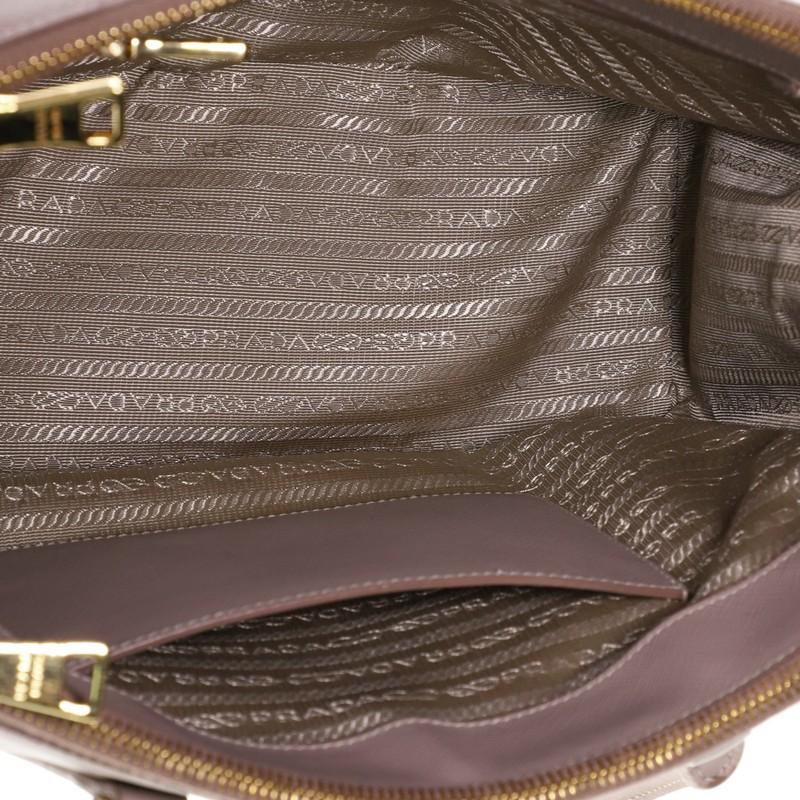 Women's or Men's Prada Double Zip Lux Tote Saffiano Leather Small