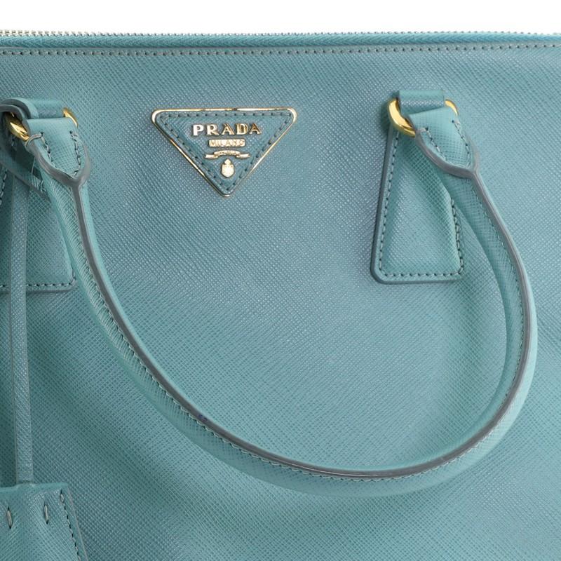 prada double zip lux tote