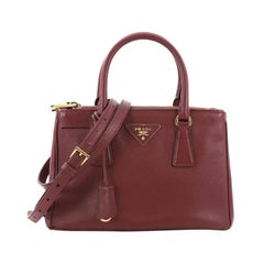 Prada Double Zip Lux Tote Saffiano Leather Small,