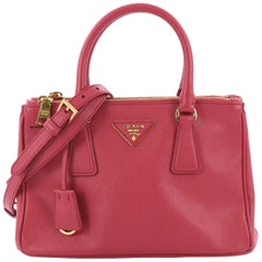 PRADA Pink FUXIA SAFFIANO LUX Leather MINI TOTE Satchel 1BH907 For Sale ...