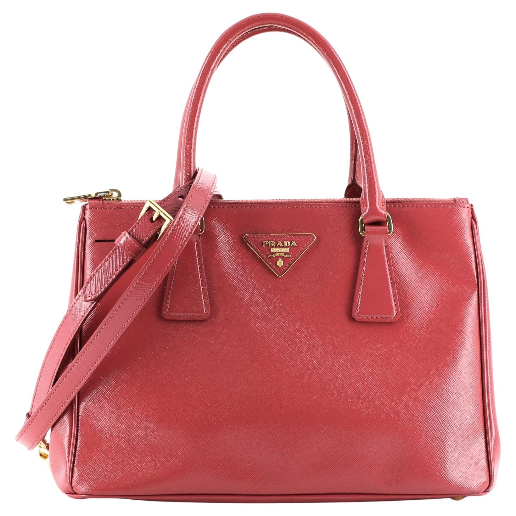 Prada Pink Satin Ruffle Tote Bag at 1stDibs