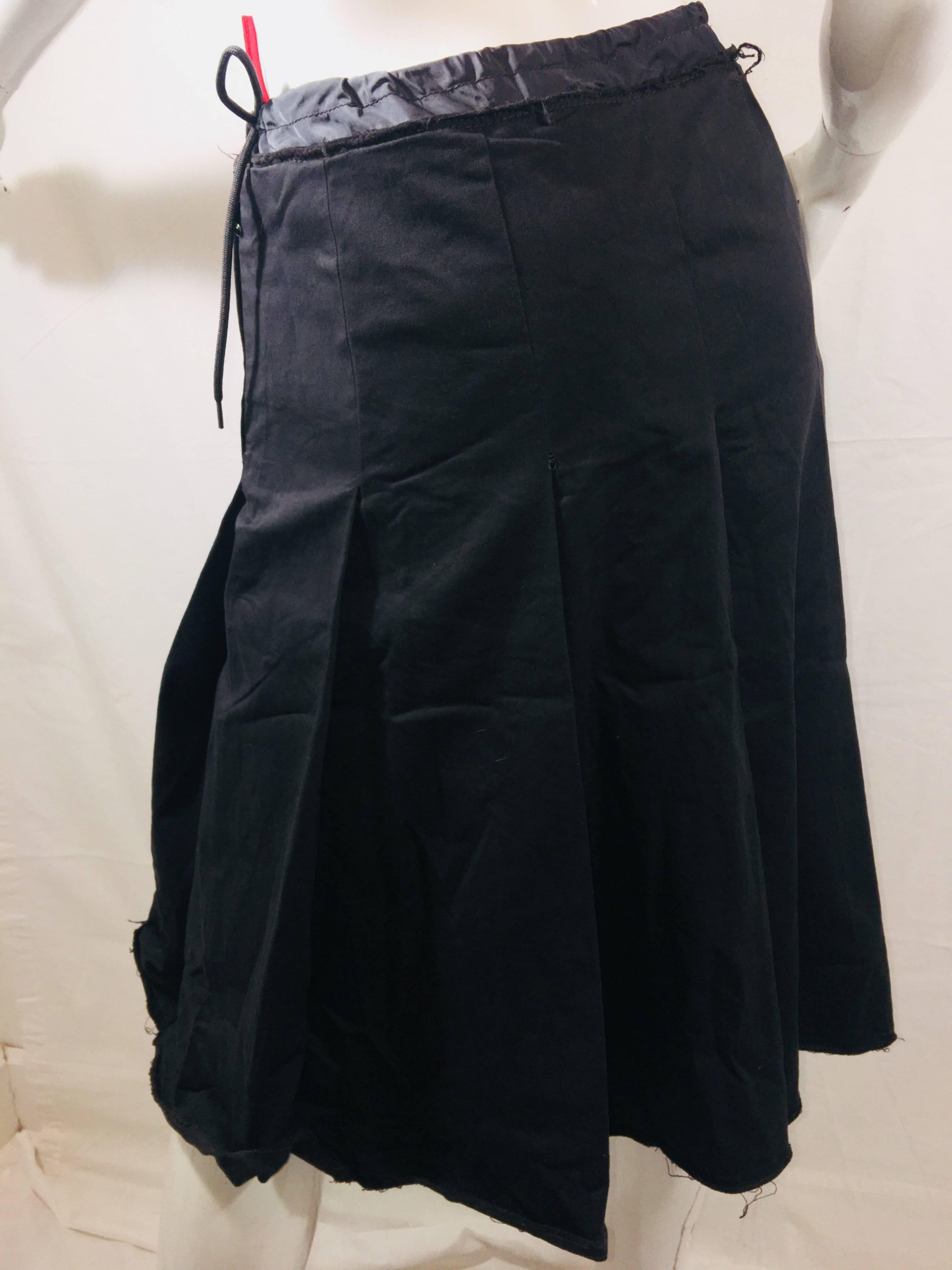 Women's or Men's Prada Drawstring Skirt