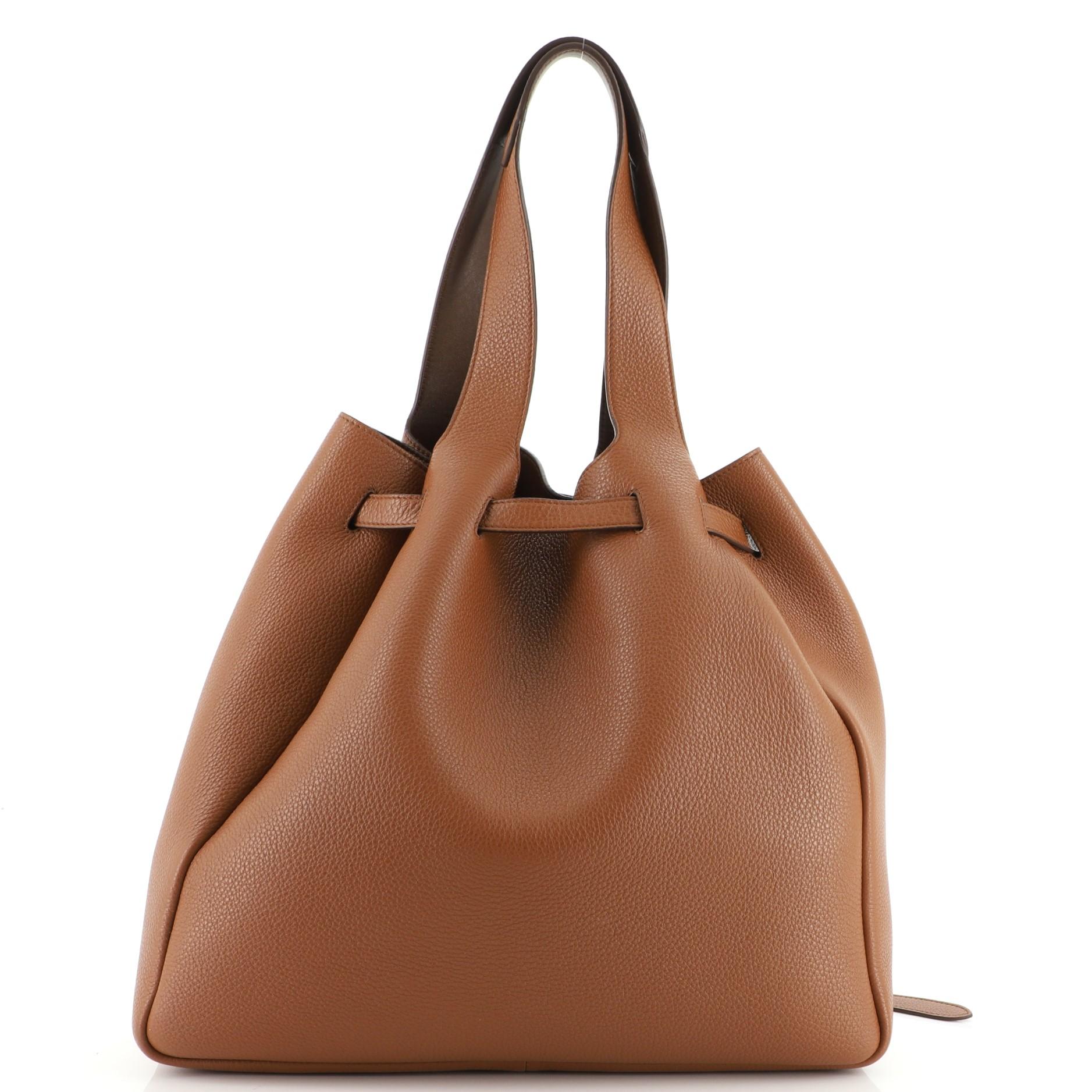 prada dynamique leather tote