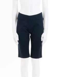 Short de bondage en coton noir Prada Early 00's