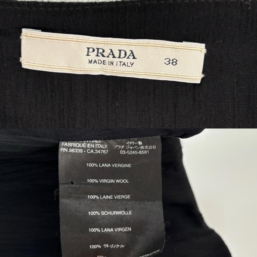 PRADA Top corsé vintage con corchetes y corchetes de principios de los 2000 2