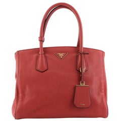 Prada East West Convertible Tote Vitello Daino Medium Prada East West Convertible Tote Vitello Daino Medium