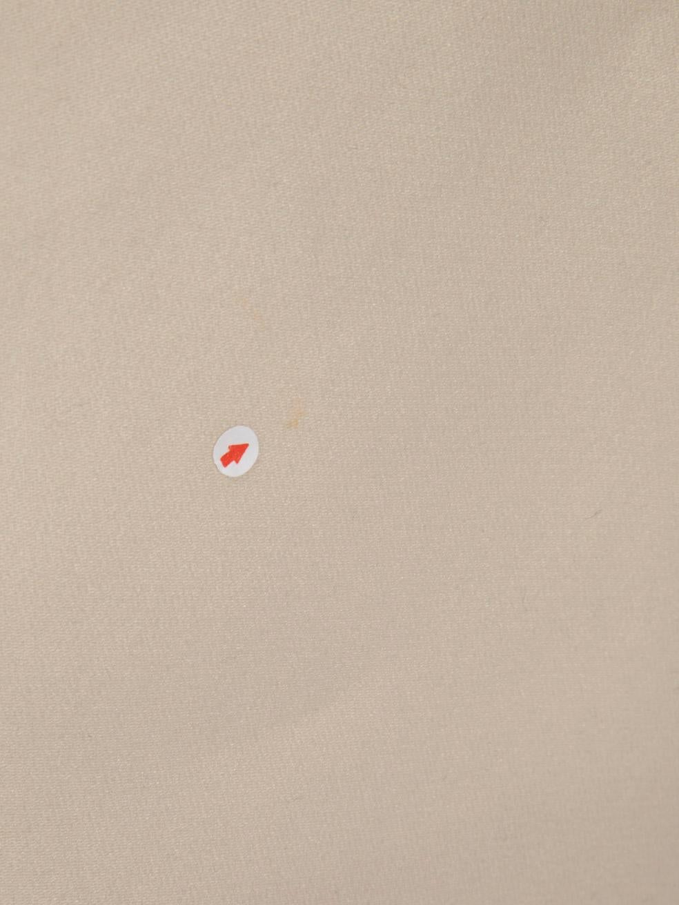 Women's Prada Ecru Embellished Coat & Dress Set Size M