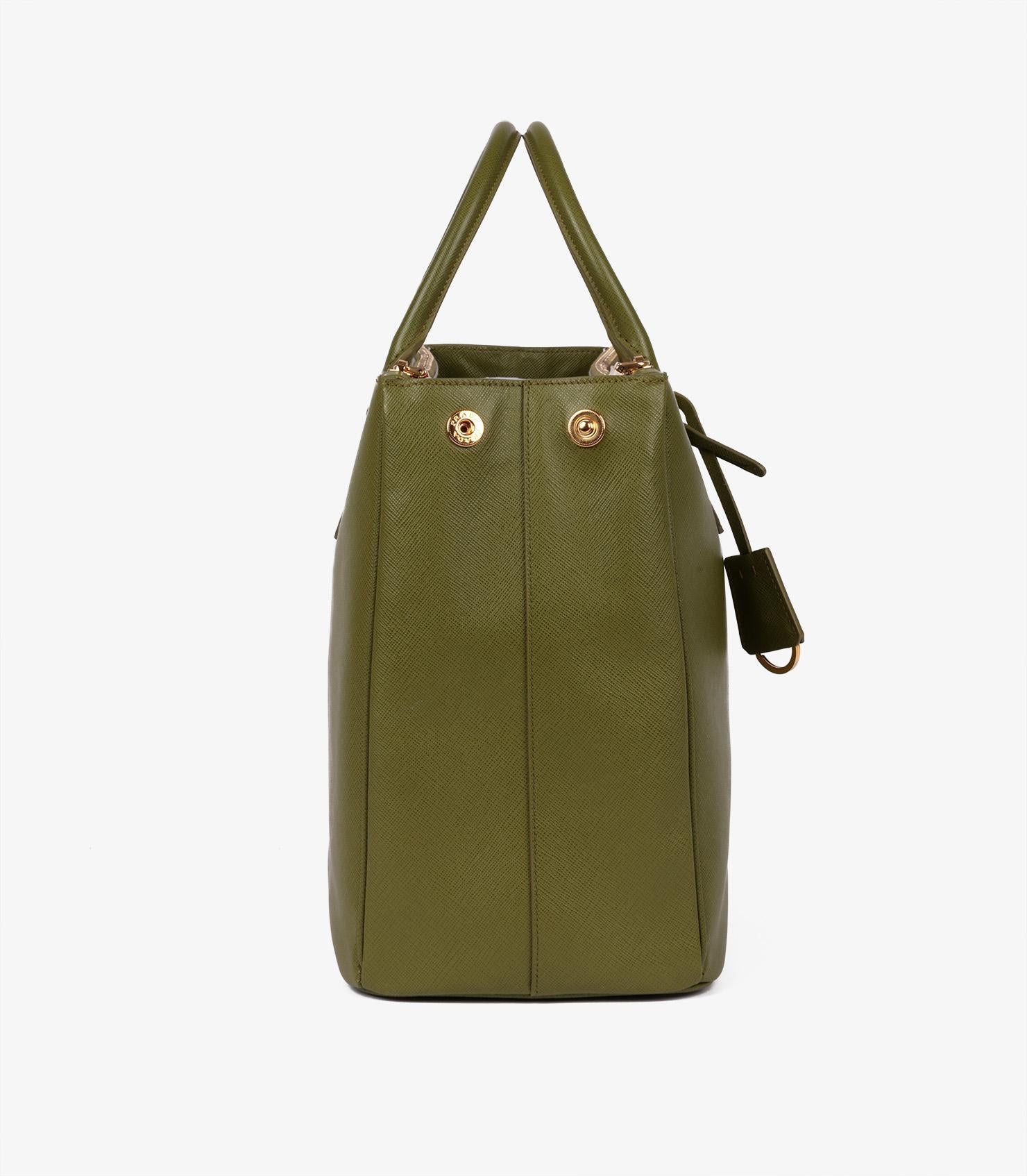 Women's or Men's Prada Edera Saffiano Lux Leather Large Galleria Tote