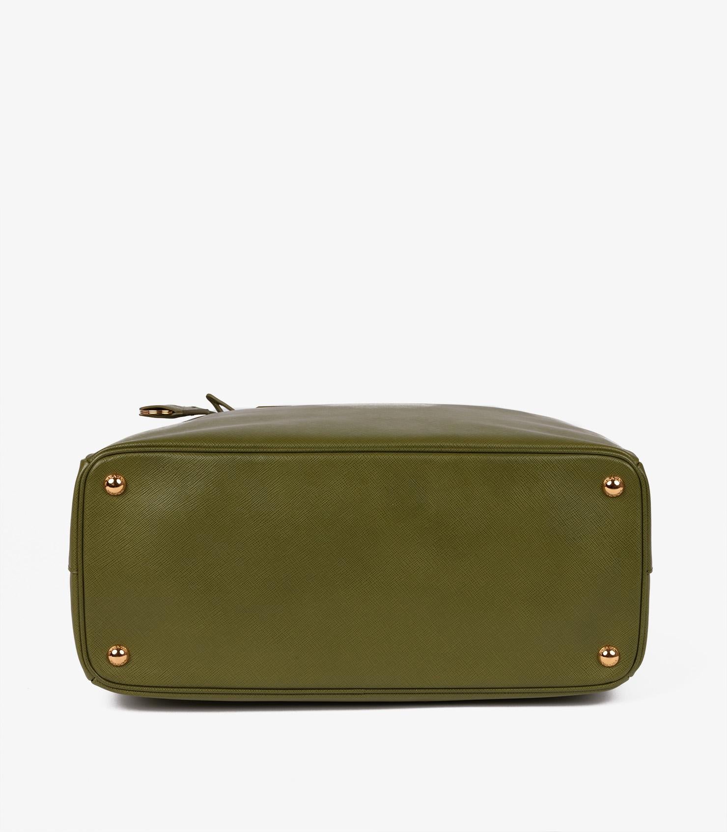 Prada Edera Saffiano Lux Leather Large Galleria Tote 2