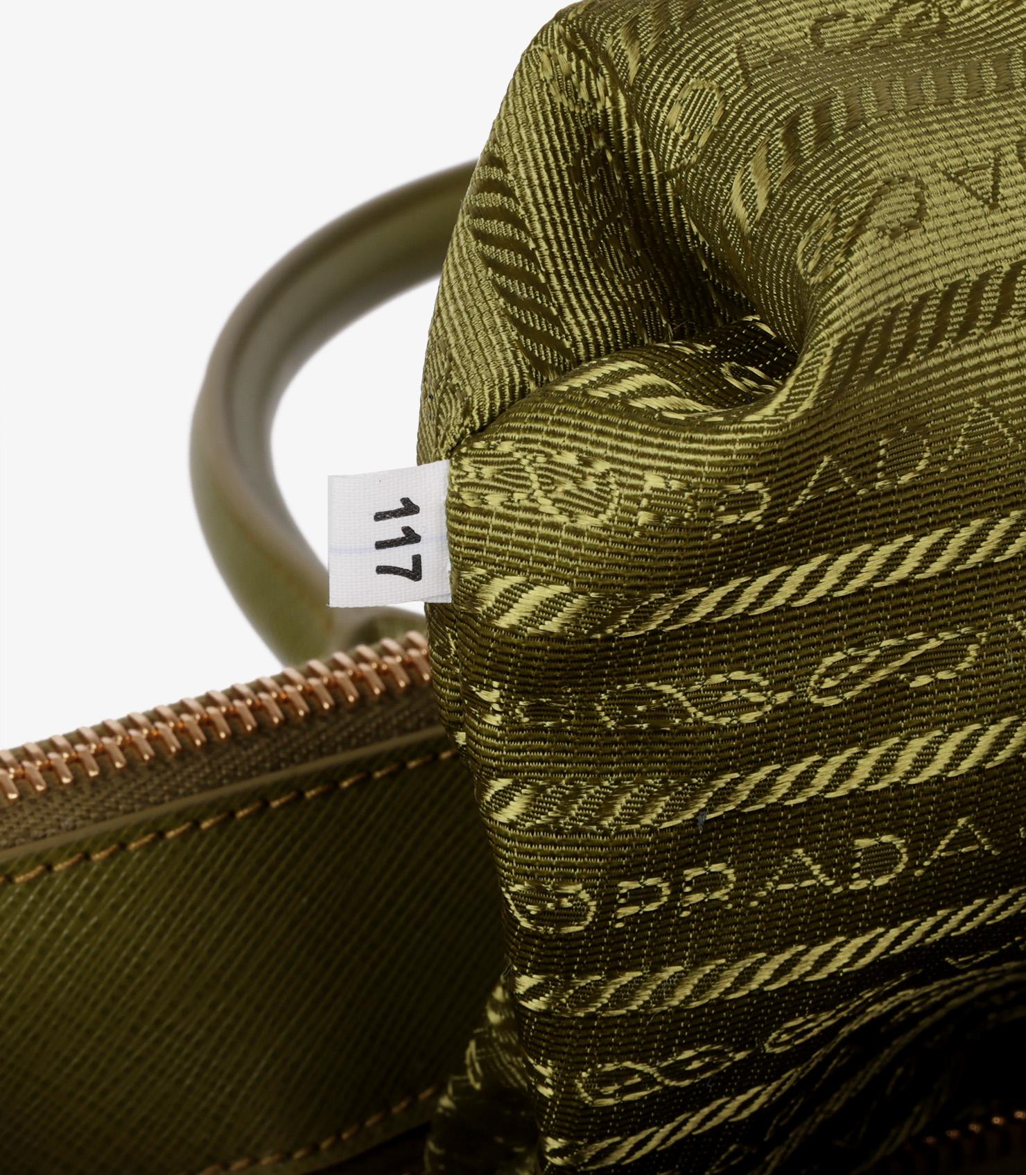 Prada Edera Saffiano Lux Leather Large Galleria Tote 4