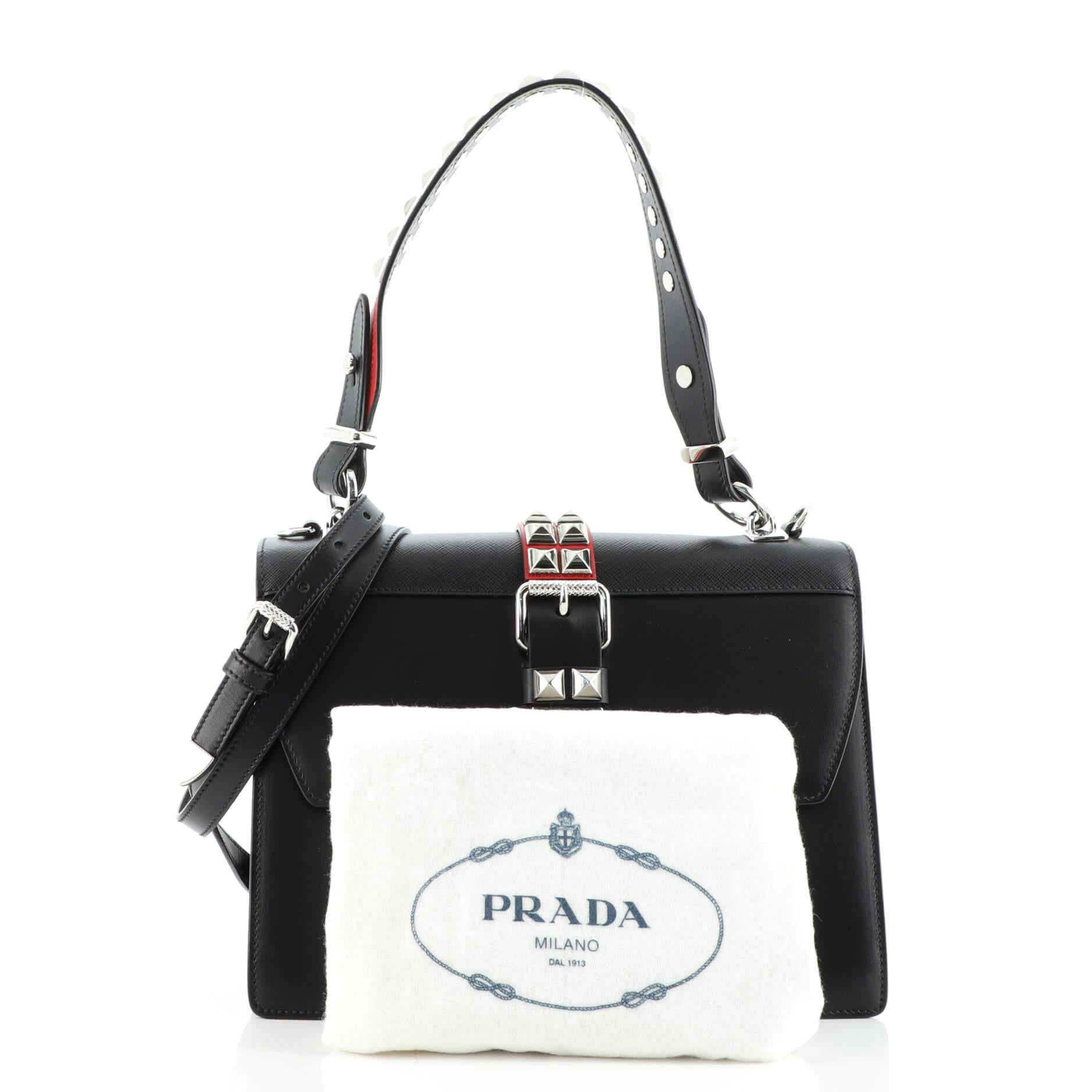 Condition: Very good. Oil slick discoloration on front and rear, wear and scuffs on exterior, underneath flap and in interior. Creasing on strap, scratches on hardware.
Accessories: Dust Bag, With Strap
Measurements: Handle Drop 8