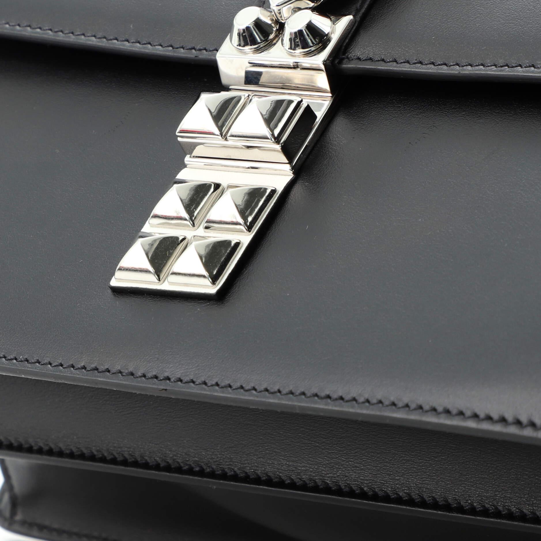 Prada Elektra Shoulder Bag Studded Leather Medium 2