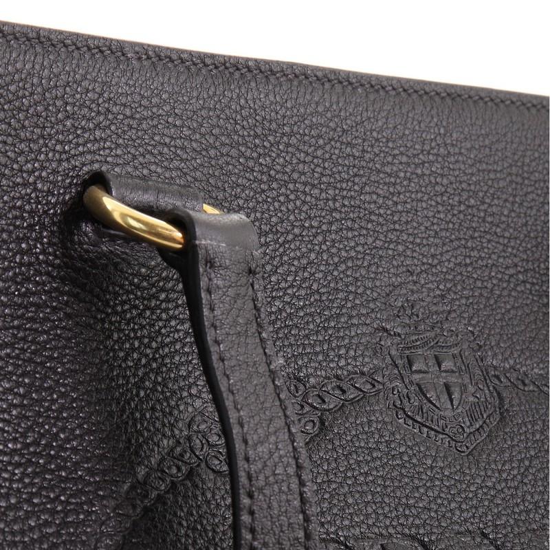 Women's or Men's Prada Embossed Logo Open Tote Vitello Phenix Medium