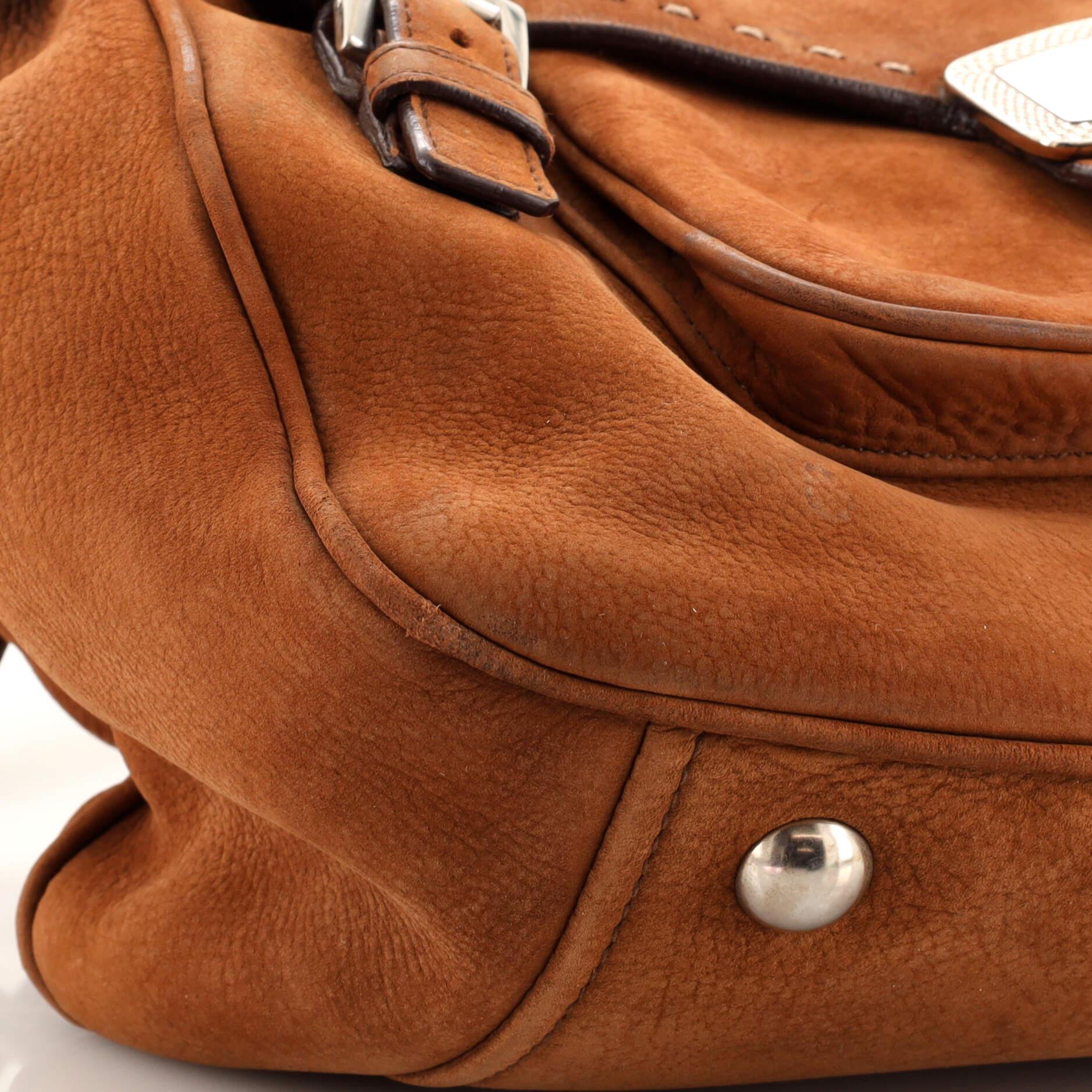 Prada envelope shoulder bag - Orange