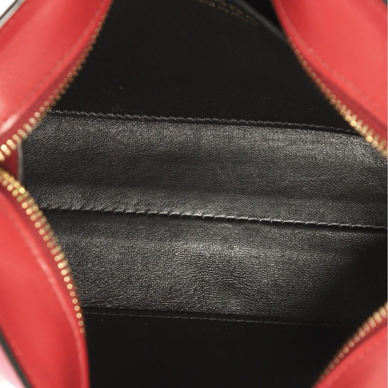 Red Prada Esplanade Crossbody Bag Saffiano Leather Small