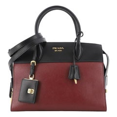 Prada Esplanade Crossbody Bag Saffiano with City Calf Small