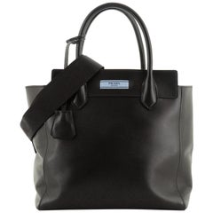 Prada Etiquette Convertible Tote City Calf Large