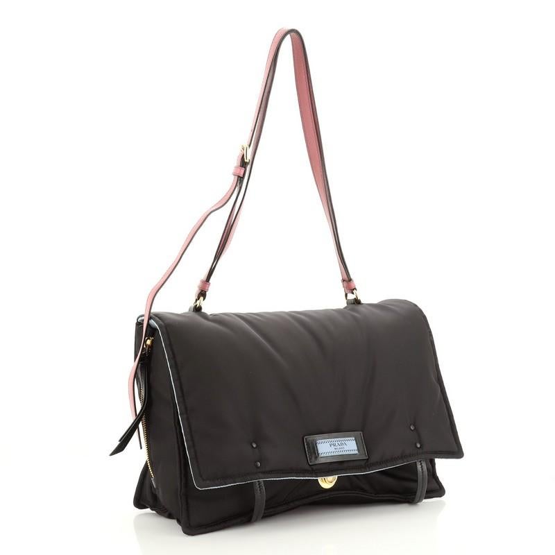 Prada etiquette clearance bag