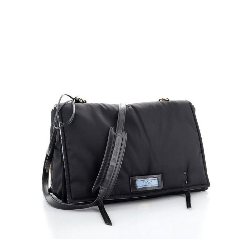 Prada Etiquette Messenger Bag Nylon Medium at 1stDibs