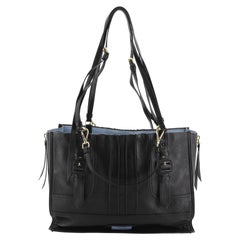 Prada Etiquette Patch Tote Leather Medium