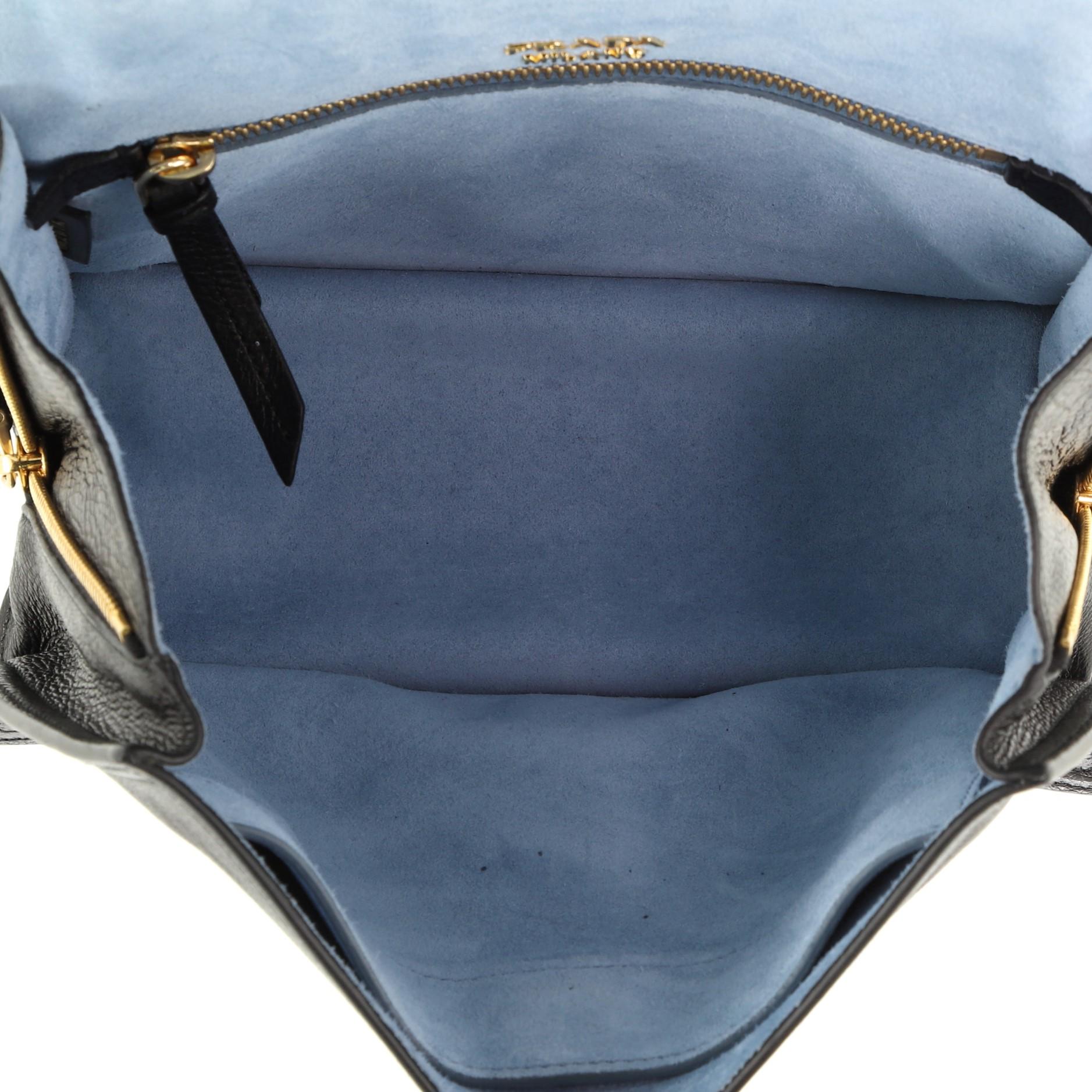 Prada Etiquette Shoulder Bag Leather Small 1