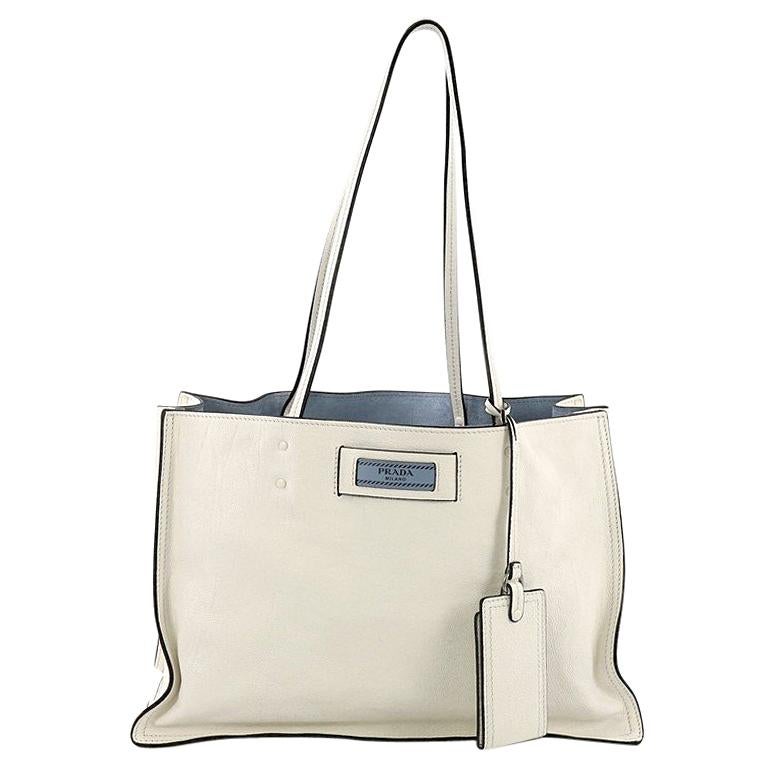 Prada Etiquette Tote Glace Calf Medium