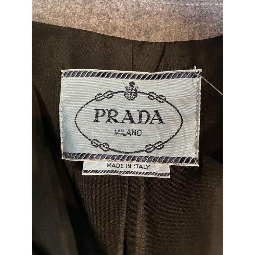 Women's Prada Exotic Leathers Blazer in Grey For Sale
