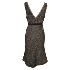 Prada F/W 2000 Tweed Midi Dress