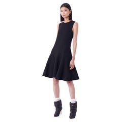 Prada F/W 2006 Black Wool A-Line Dress