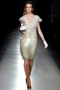 Prada F/W 2011 Sequined Fish Scale Dress
