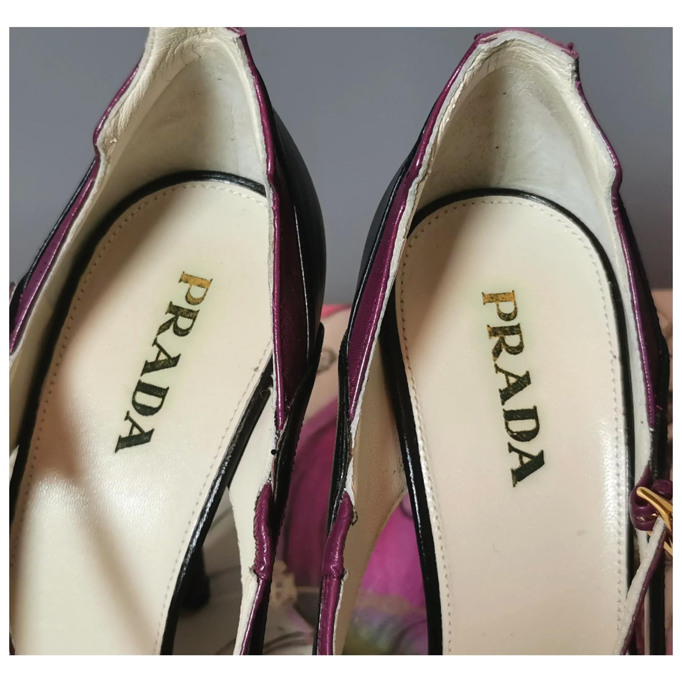 Prada Fairy Garden Jane stiletto peep toe heels, shoes  2