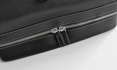 Prada Fall 2000 Black Leather Zip Base Doctor's Bag