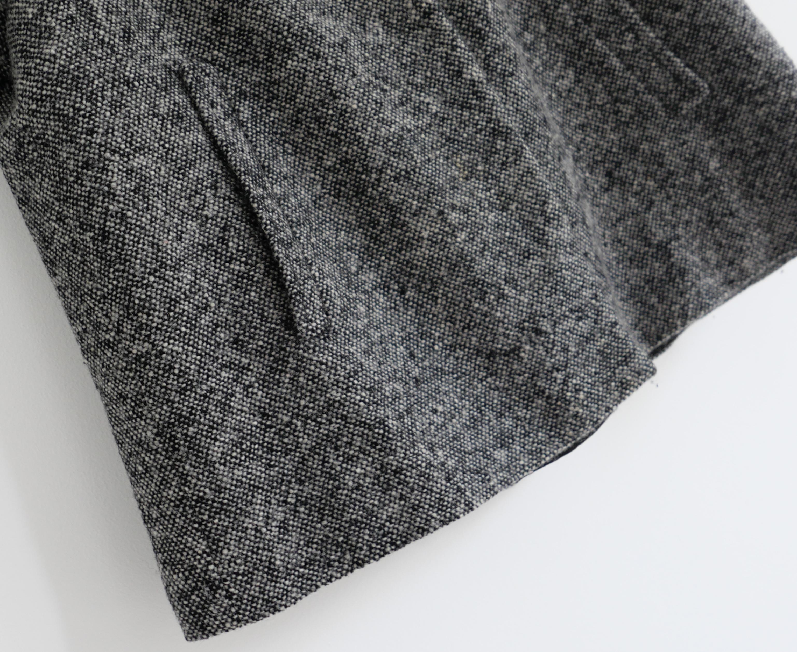 Gris Prada - Automne 2007 - Veste en tweed à col en vison en vente