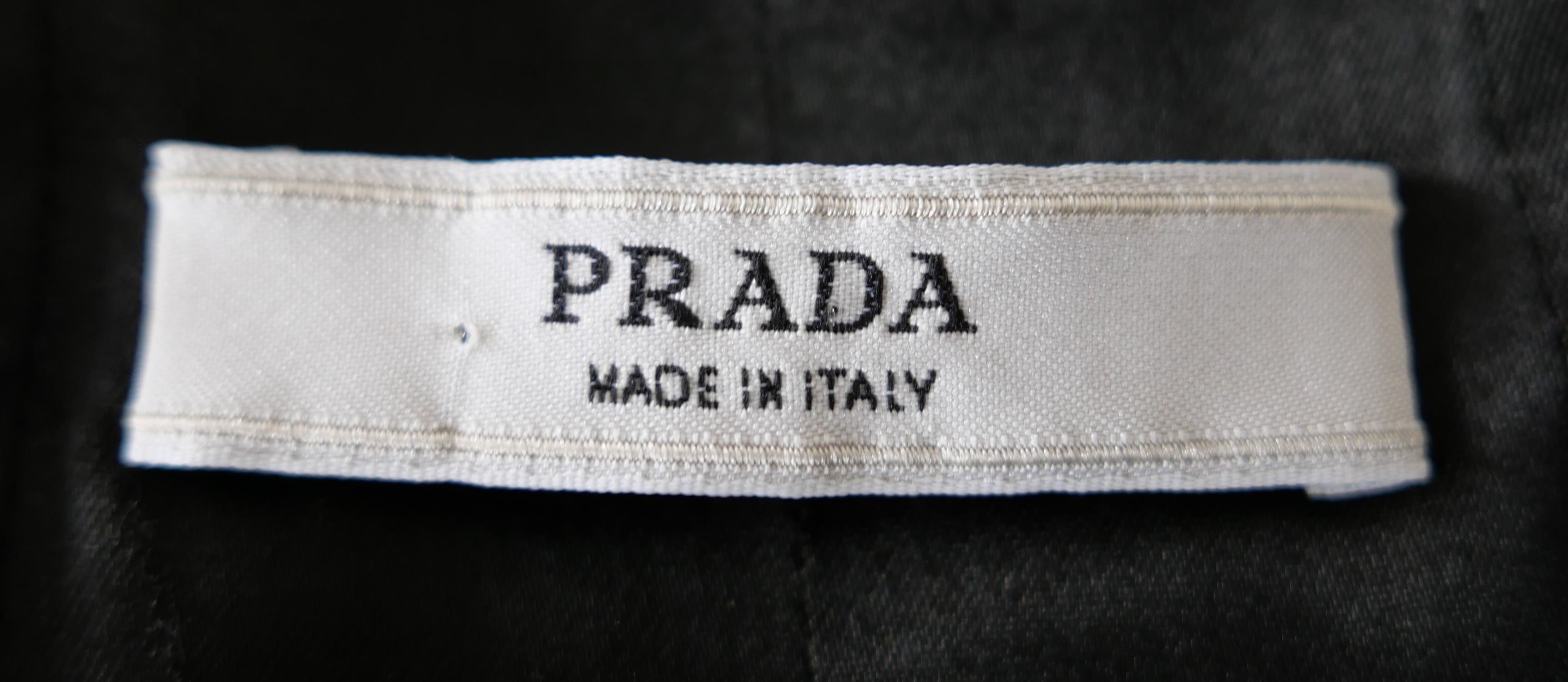 Prada - Automne 2007 - Veste en tweed à col en vison en vente 2
