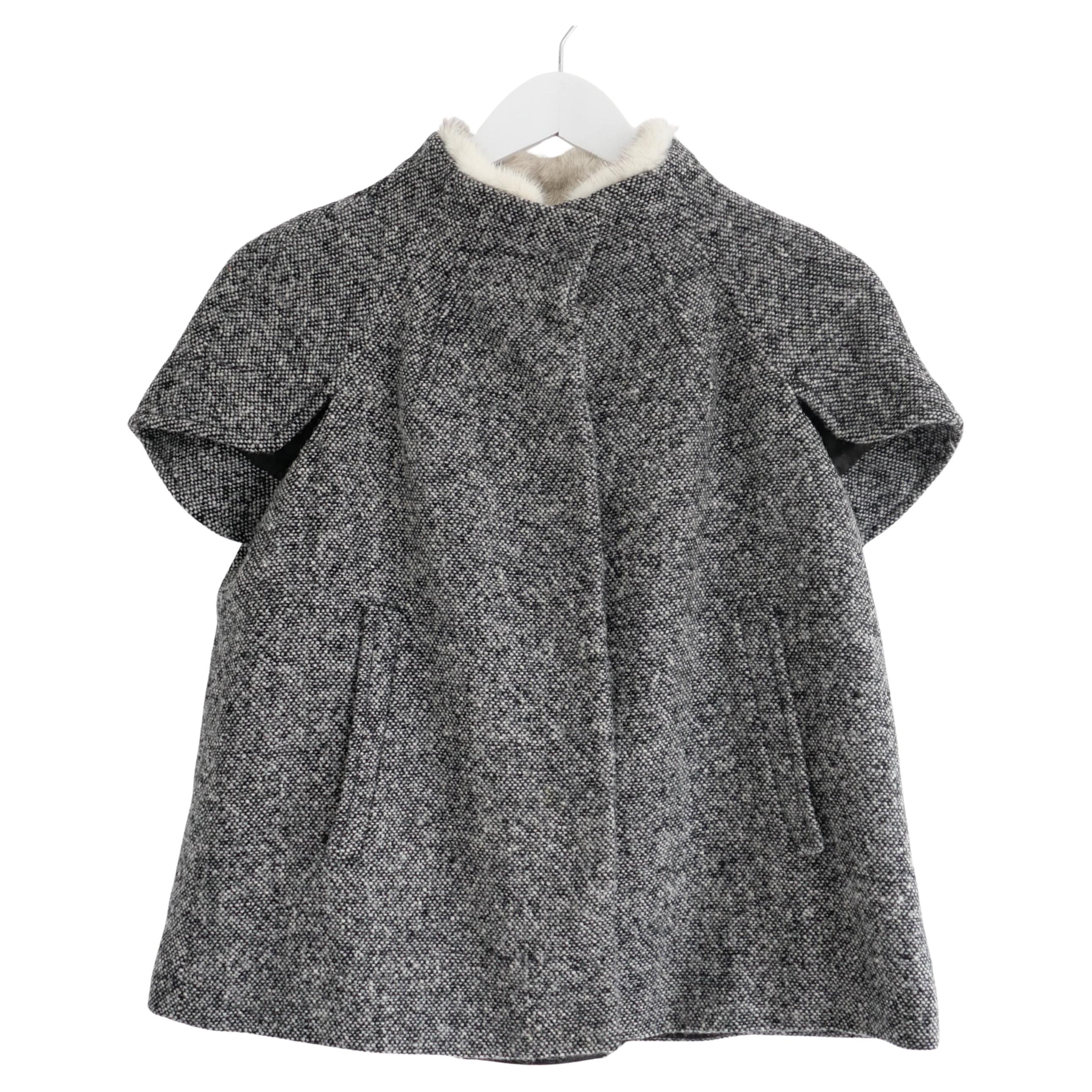 Prada - Automne 2007 - Veste en tweed à col en vison en vente