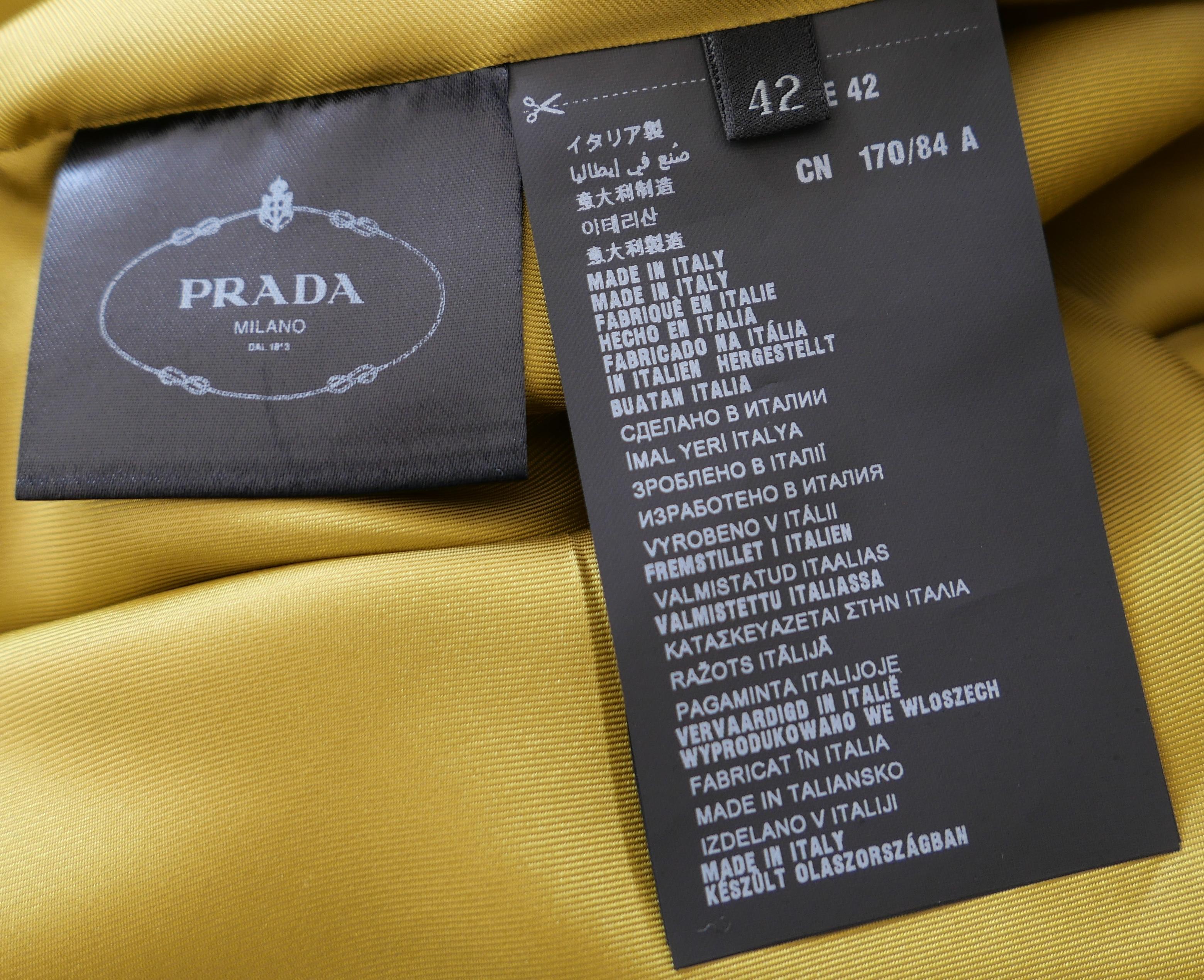 Women's Prada Fall 2015 Droplet Print Flared Skirt For Sale