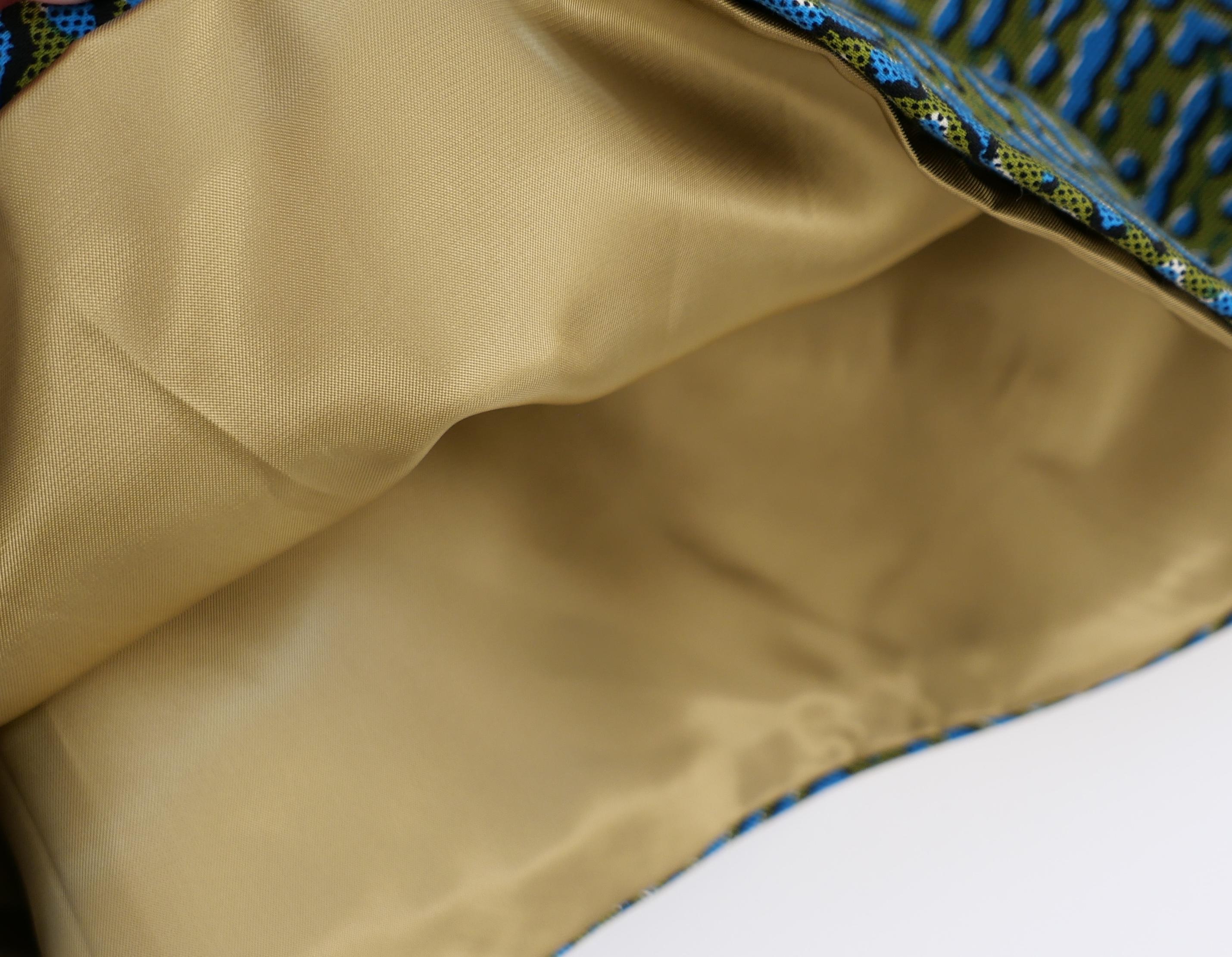 Prada Fall 2015 Droplet Print Flared Skirt For Sale 1