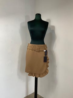 Prada Fall 2018 Camel skirt