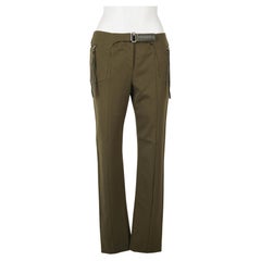 Prada Fall/Winter 1999 Military-Inspired Straight-Leg Trousers