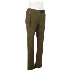 Prada, automne/hiver 1999, pantalon droit d'inspiration militaire