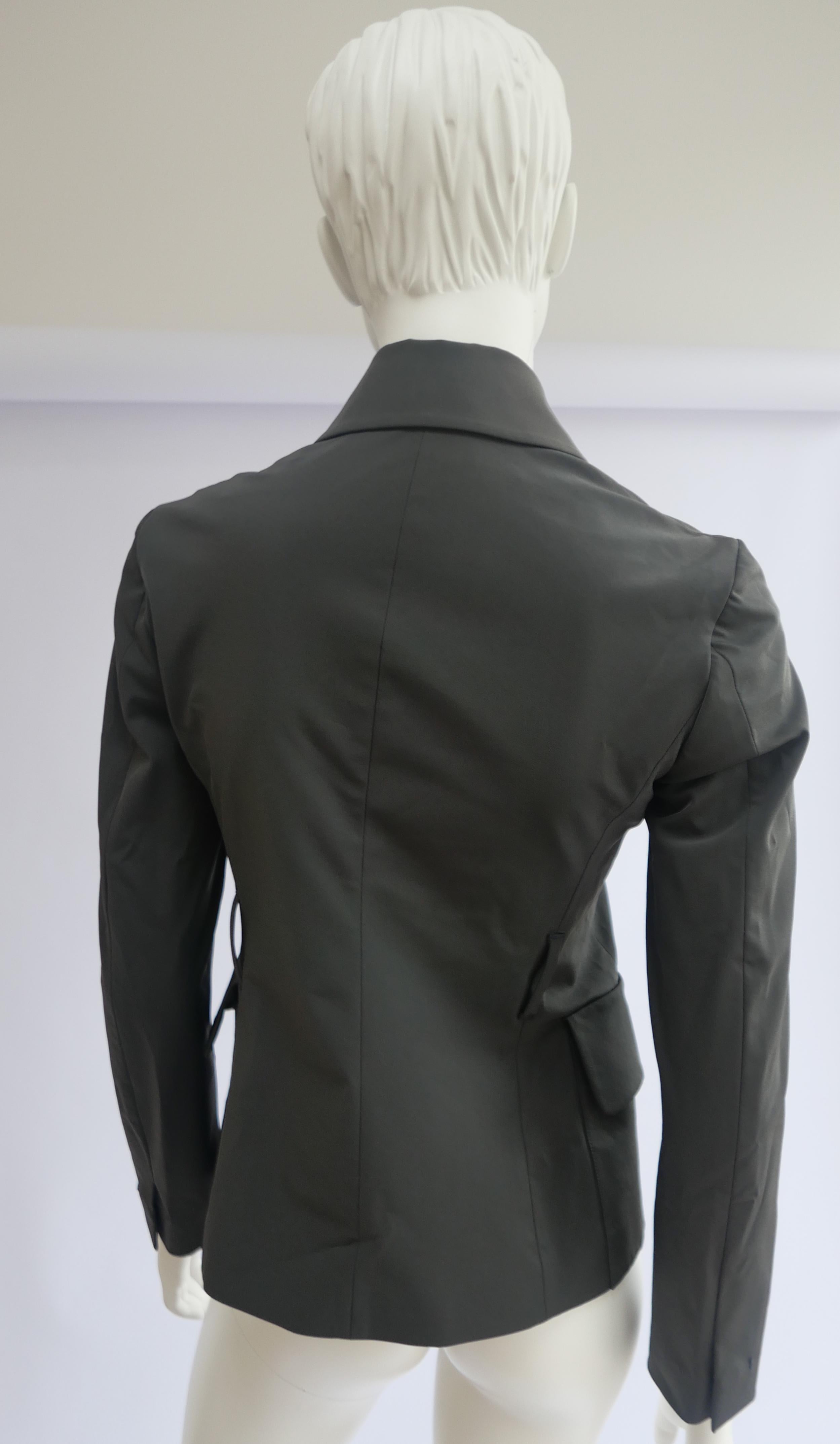 Women's or Men's Prada Fitted Jacket 38 Dark Grey 