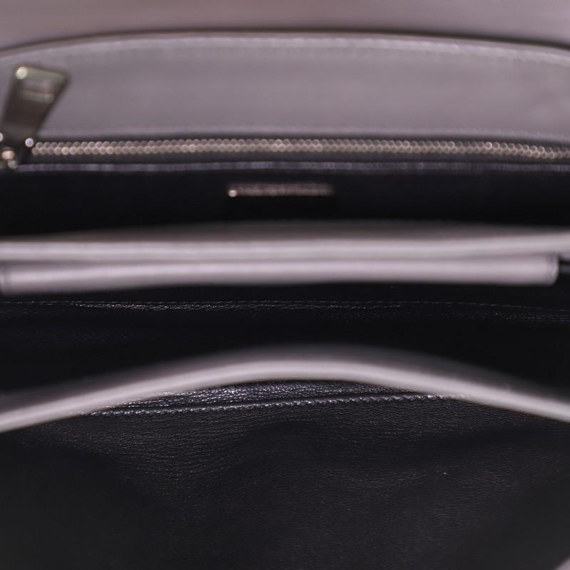 Prada Flap Compartment Shoulder Bag Soft Calfskin Small In Good Condition In NY, NY