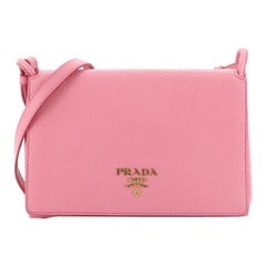 Prada Flap Crossbody Bag Vitello Daino Small 