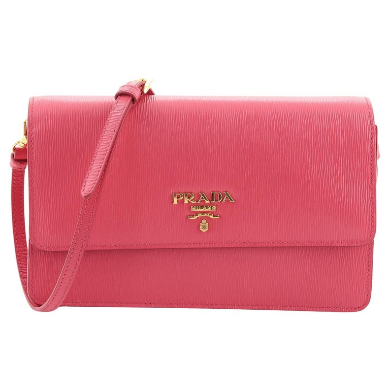 Prada Flap Crossbody Bag Vitello Move Small at 1stDibs