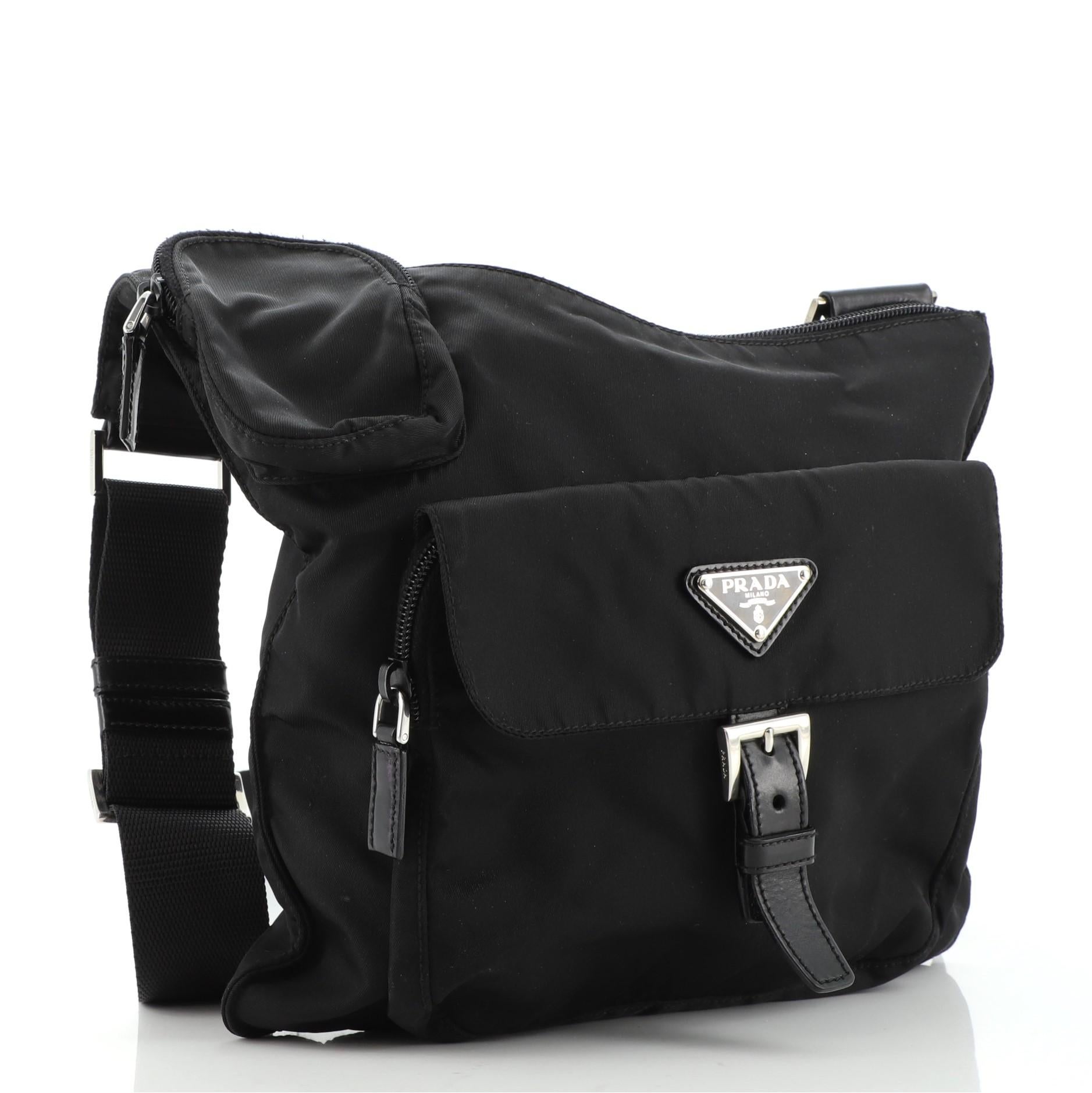 black prada sling bag