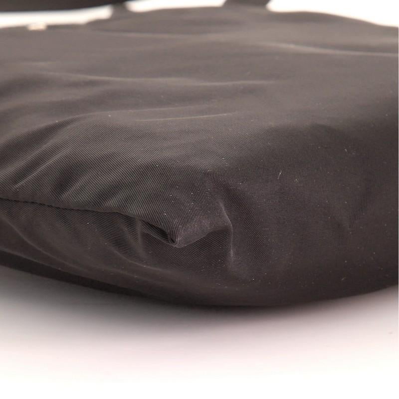 Prada Flat Messenger Bag Tessuto Medium In Good Condition In NY, NY