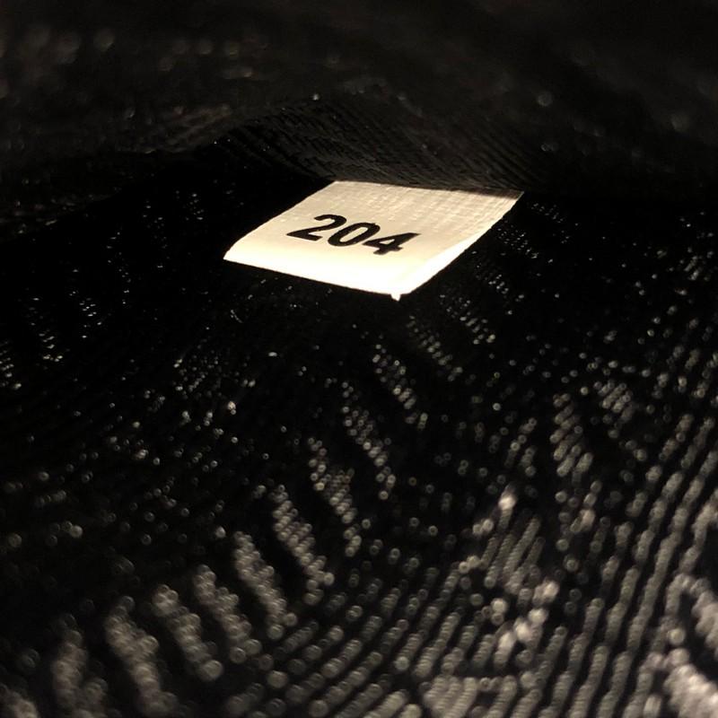 Prada Flip Lock Chain Shoulder Bag Saffiano Leather Small In Good Condition In NY, NY
