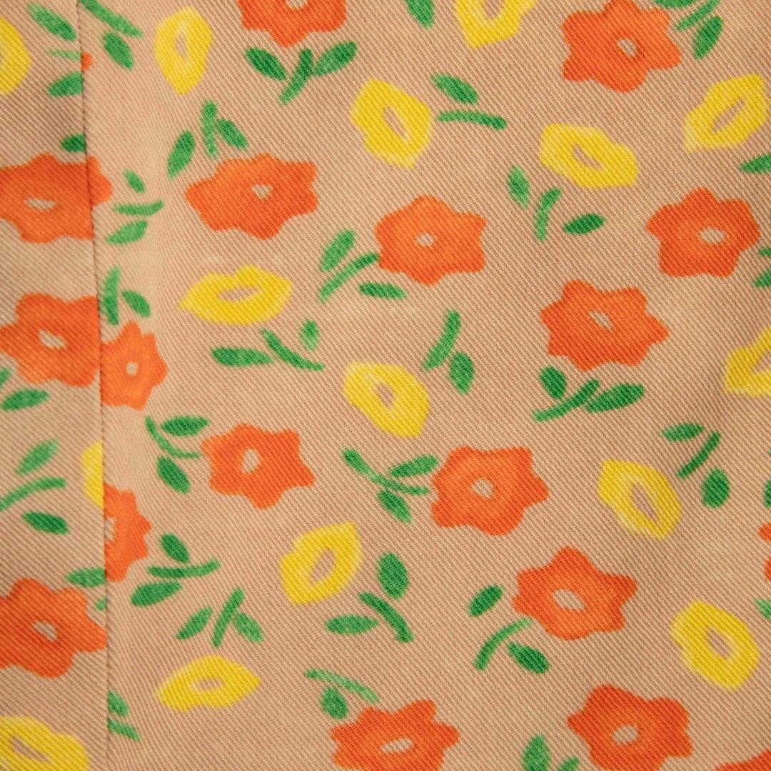 Prada Floral Print Slim Trousers Size XS In Good Condition For Sale In London, GB